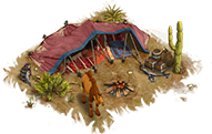 Лагерь пустынных разбойников (простой)
