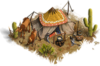 Tábor pouštních banditů (střední)