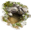 Σπηλιά Άγριας Ζωής (μεσαία)